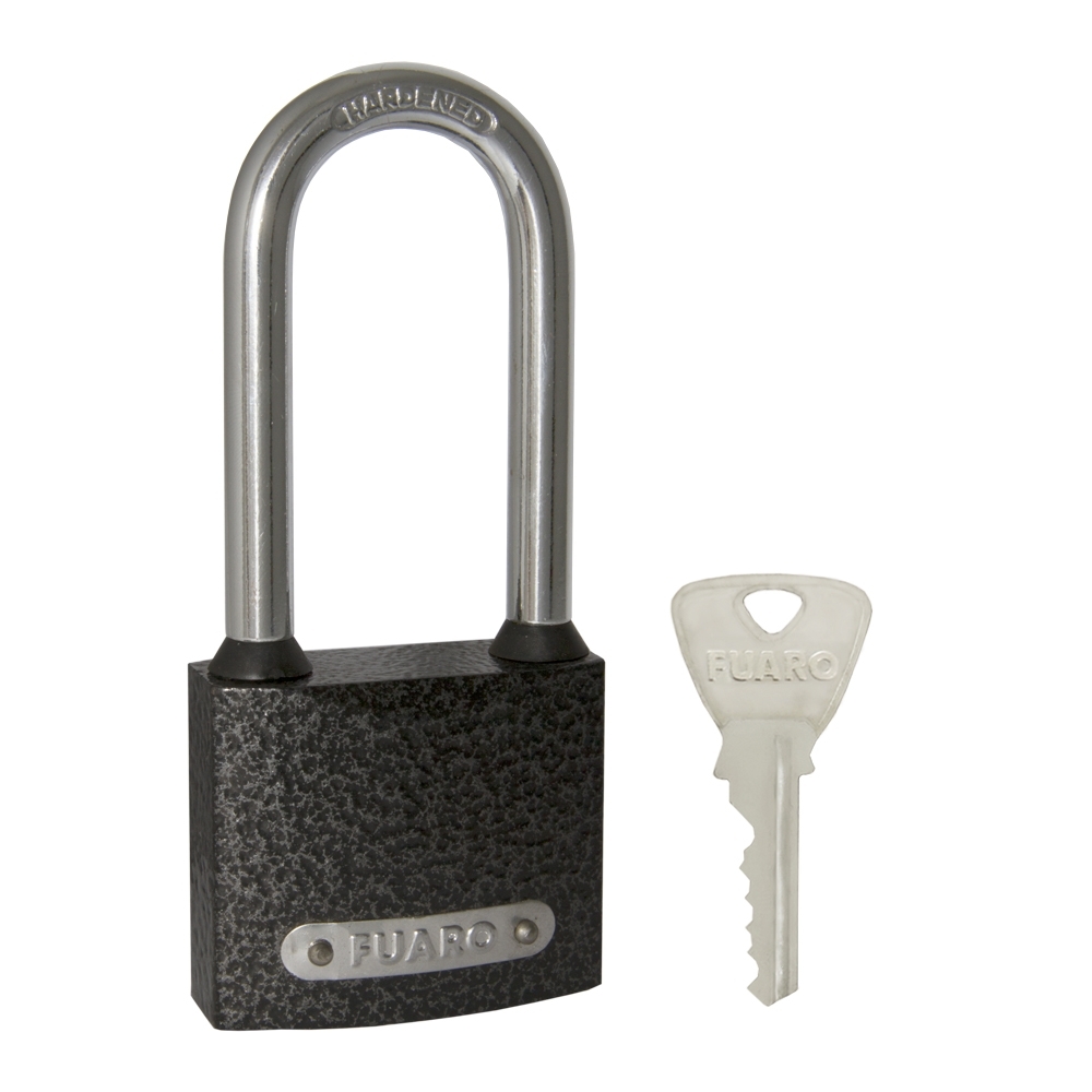 Фото Замок навесной PL-UNI-0150-L (PL-01-50-L) 3key англ. /блистер